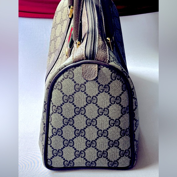 Vintage EUC GUCCI Boston BAG - Picture 10 of 14